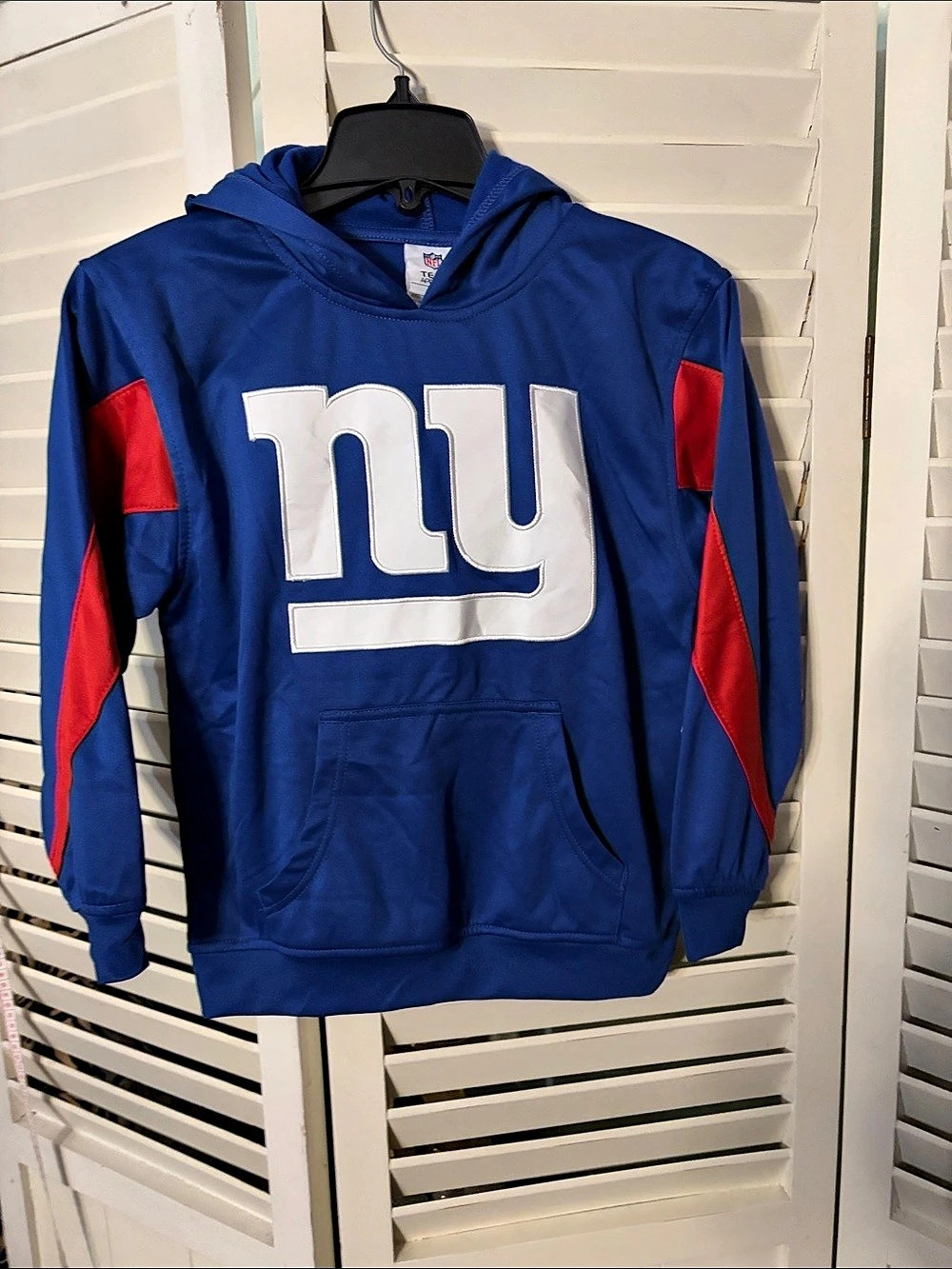 NFL New York Giants Kids hoodie Blue & Red Hoodie NWT
